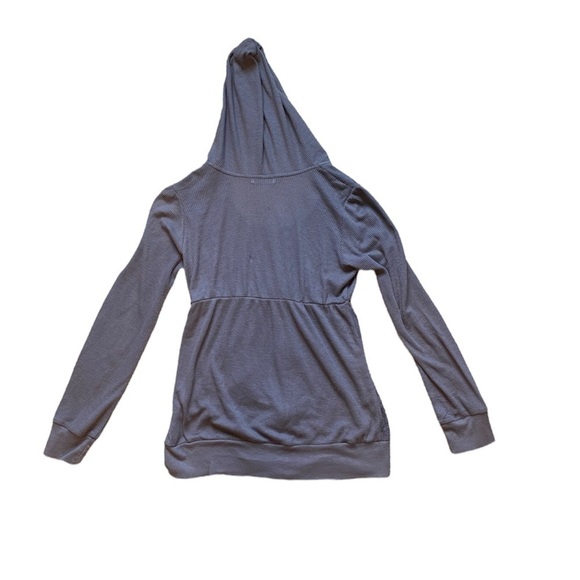 Forever Brown/Gray Women's Zip Up Sweatshirt Hoodie Size Small - Picture 2 of 4